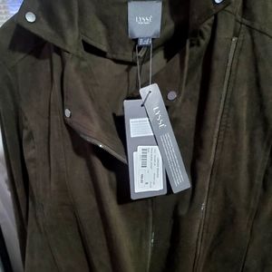 Lysse faux suede jacket